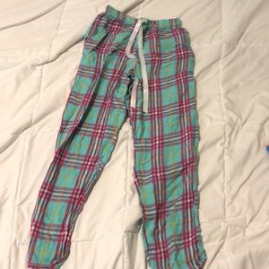 Women’s S Plaid Pajama Pants